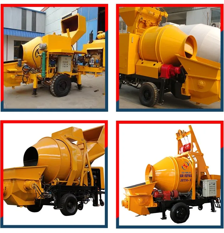 JBT40 mobile concrete mixer pump factory price