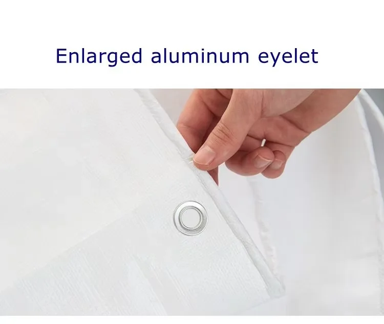 Manufacturers Stripe Tent Material PE Tarpaulin with Eyelets PE Tarpaulin from China