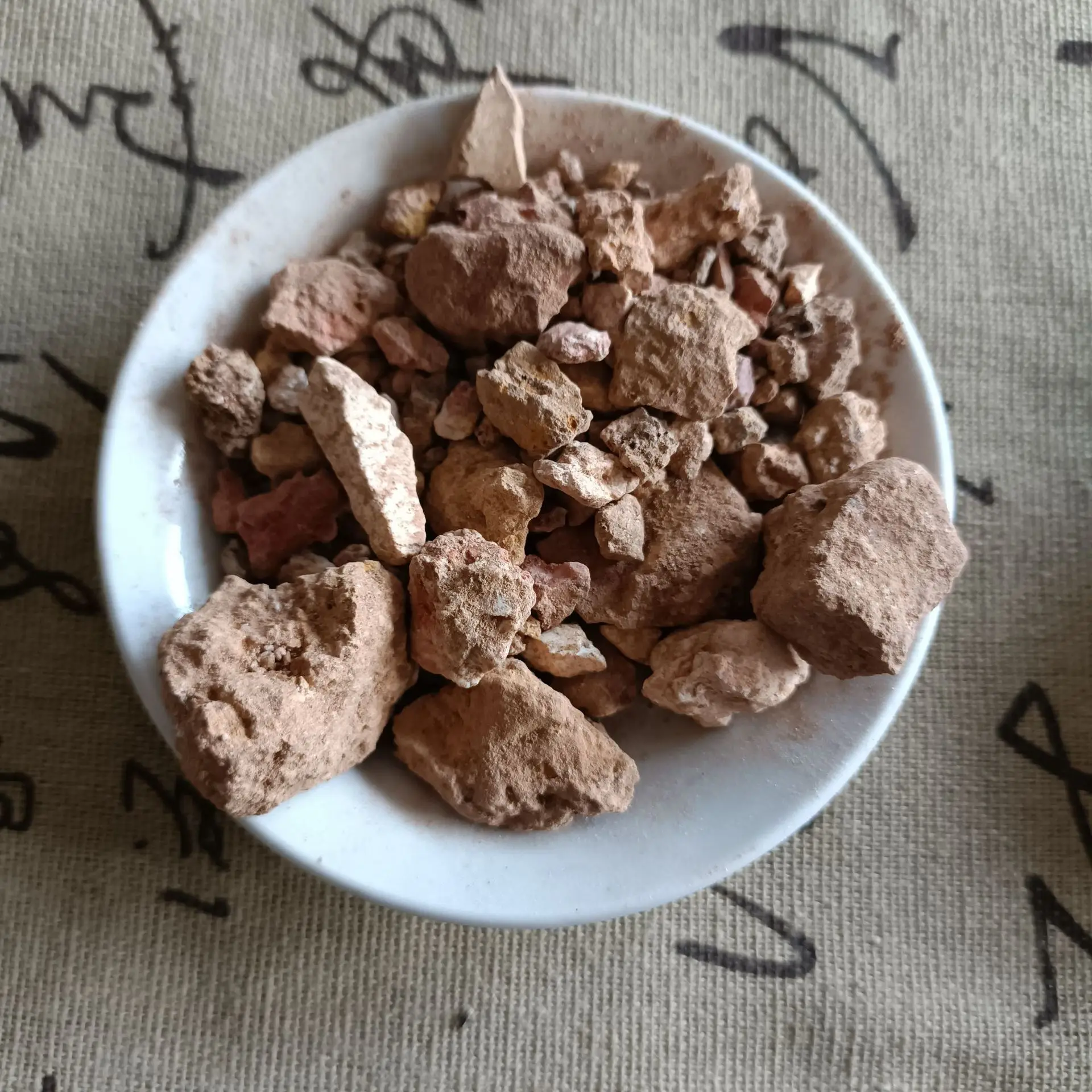 chi shi zhi natural HALLOYSITUM RUBRUM blocks Red halloysite kaolin for sale