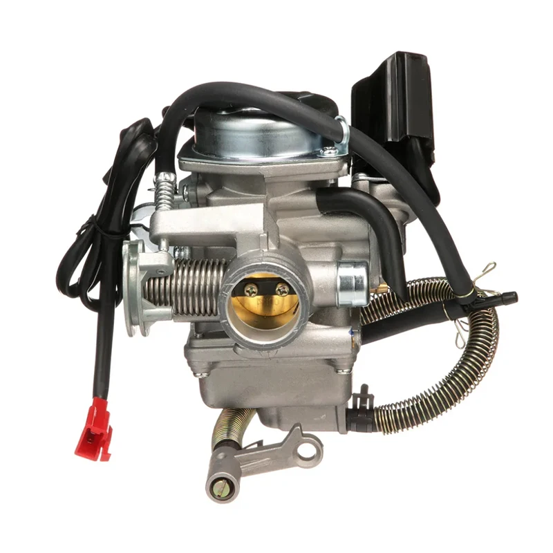 24mm Motorcycles PD24J Carburetor Electric Choke For Honda GY6 125cc 150cc Scooter ATV 4 Stroke