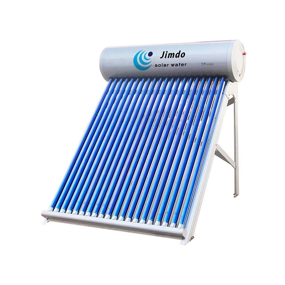 
super metal heat pipe separated placa solar agua caliente 100L heat pipe 