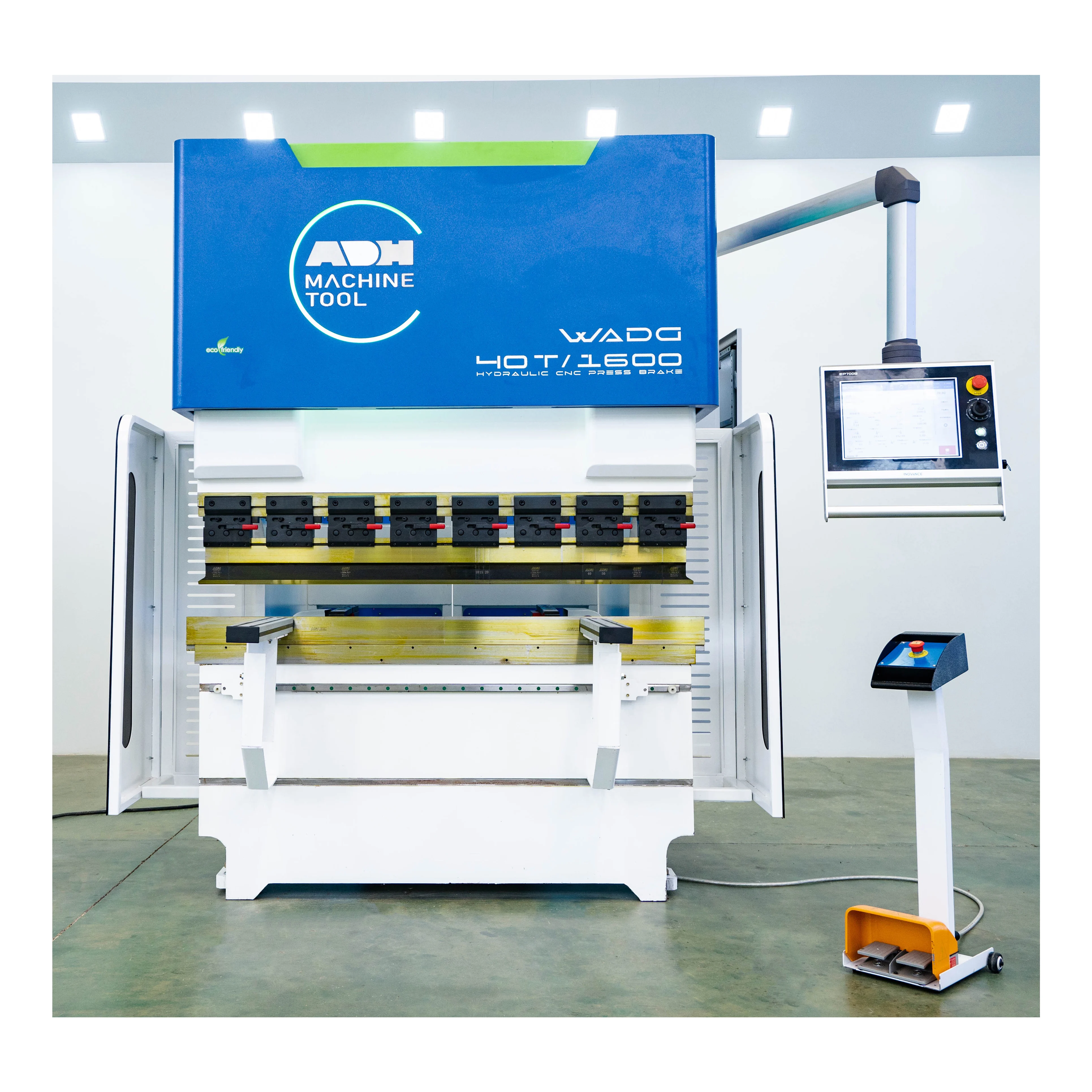 WADG 40 ton 1600mm 4 axis 6 axis electrical servo press brake bending machine