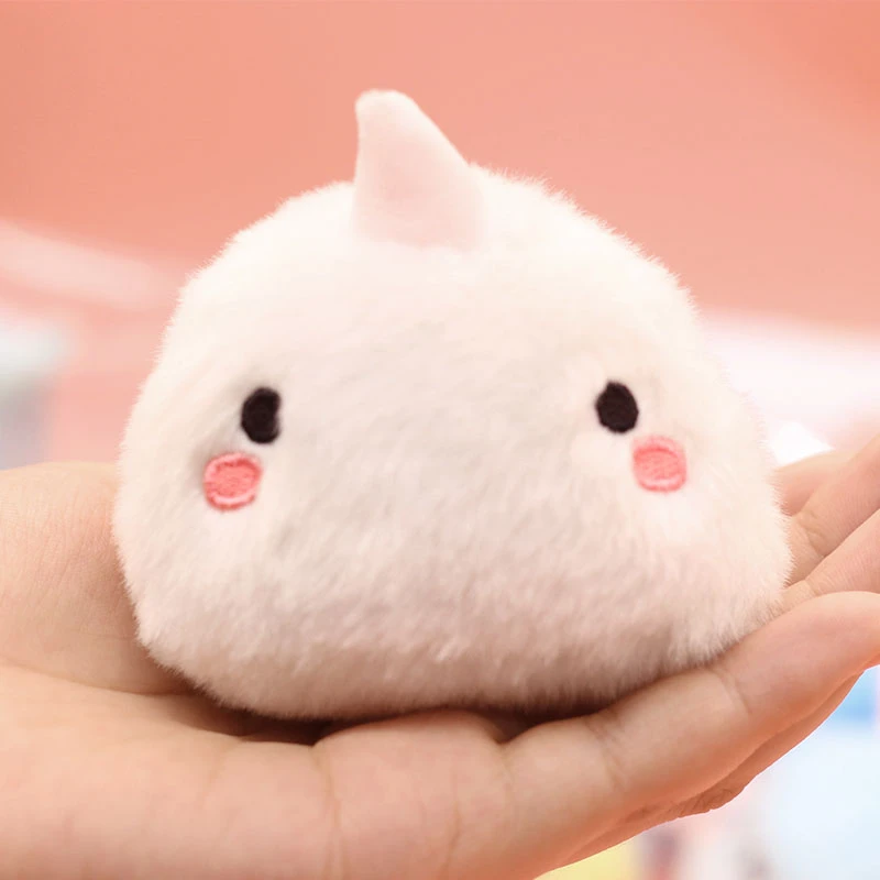 Hot Selling Mini Unicorn Plush Toy 7cm Customized in 2019 Kawaieva Plush Doll Key Keys Lovely Filler Animal