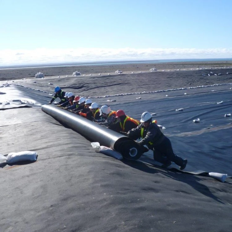 GM13 Standard hdpe geomembrane 1mm thickness pool for fish