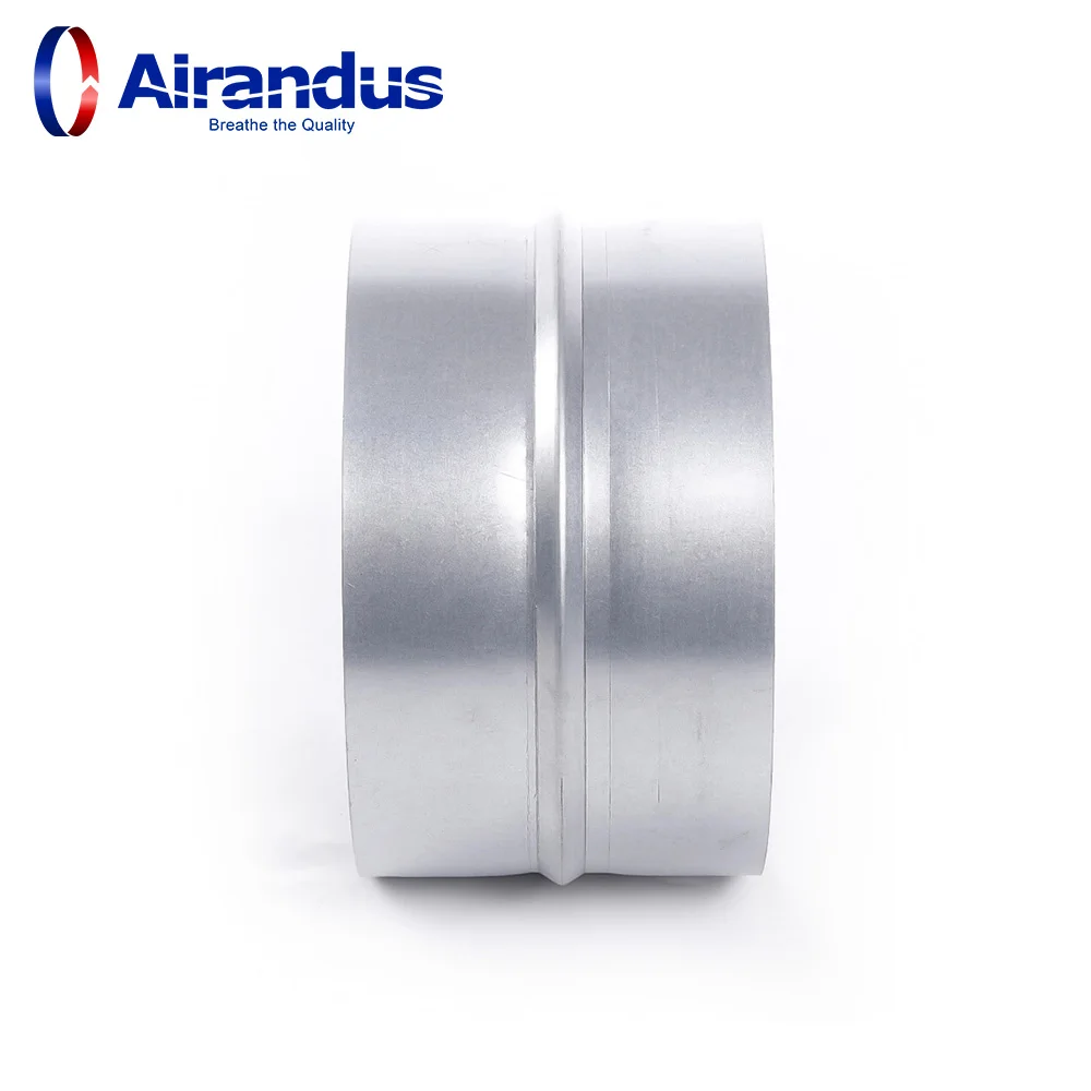 High Quality Wholesale Factory Price HVAC Round Duct Ventilation Coupling Air Conditioning Universal Pipe Coupling
