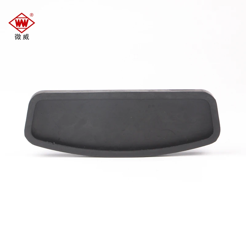 Customize Mold Hard Rubber Brake Pedal Pad for Forklift Truck Factory Direct Sale
