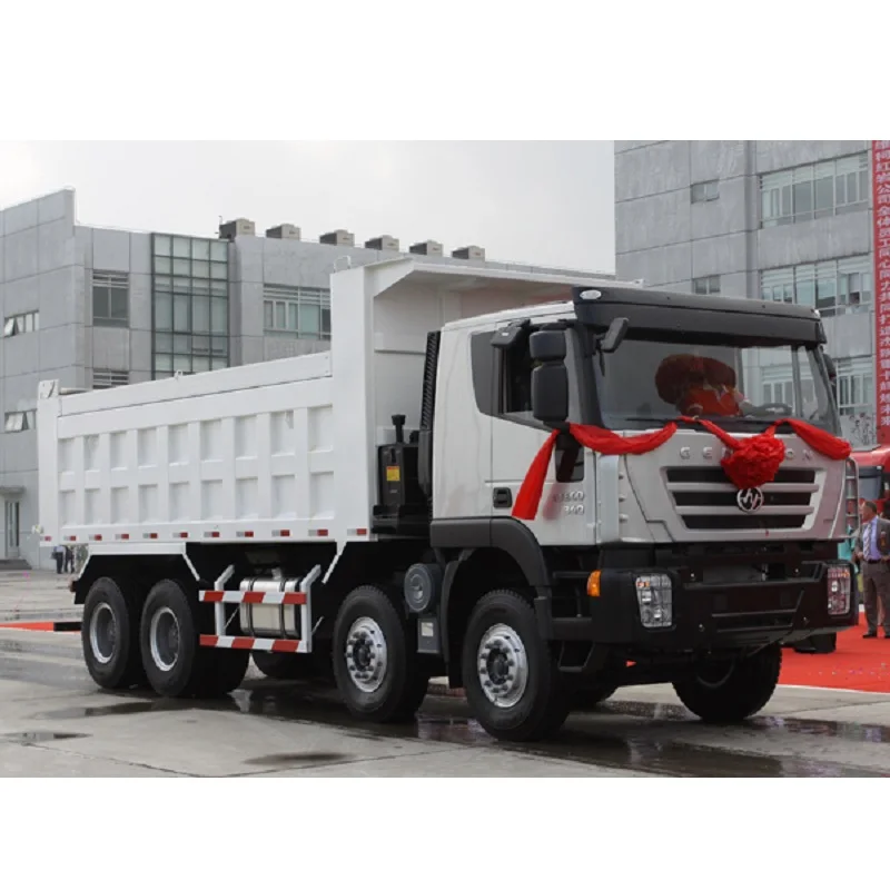 Самосвал Hongyan Genlyon IVECO 8x4 Euro4 12 колес 80 тонн Прямая поставка с завода низкая цена самосвал для тяжелых работ