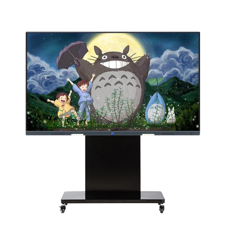 LONTON High Quality 75 Inch Smart Display Multi Touch Digital Board Flat Panel Interactive Whiteboard for School Classroom