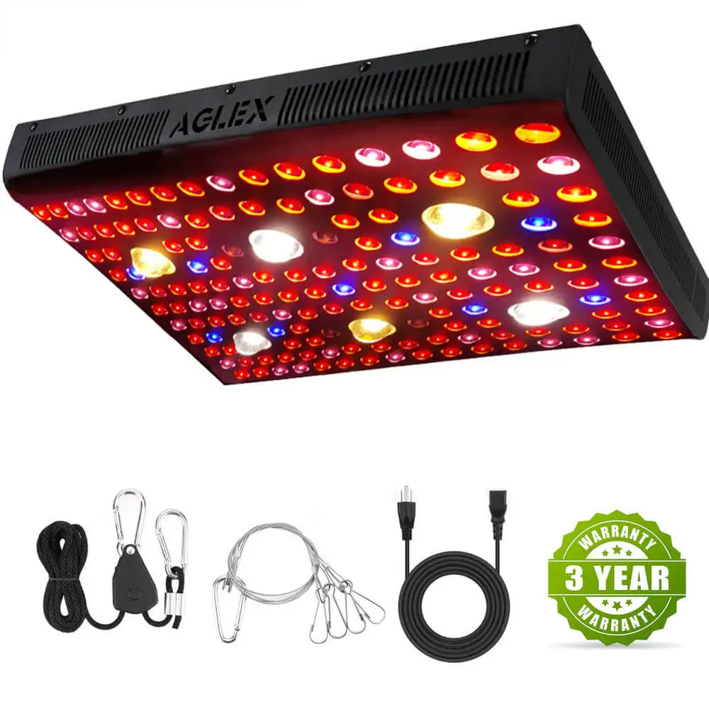 Aglex Новый COB LED Grow Light 600W 1200W 2000W 3000W 2020 horticuture светать светильник