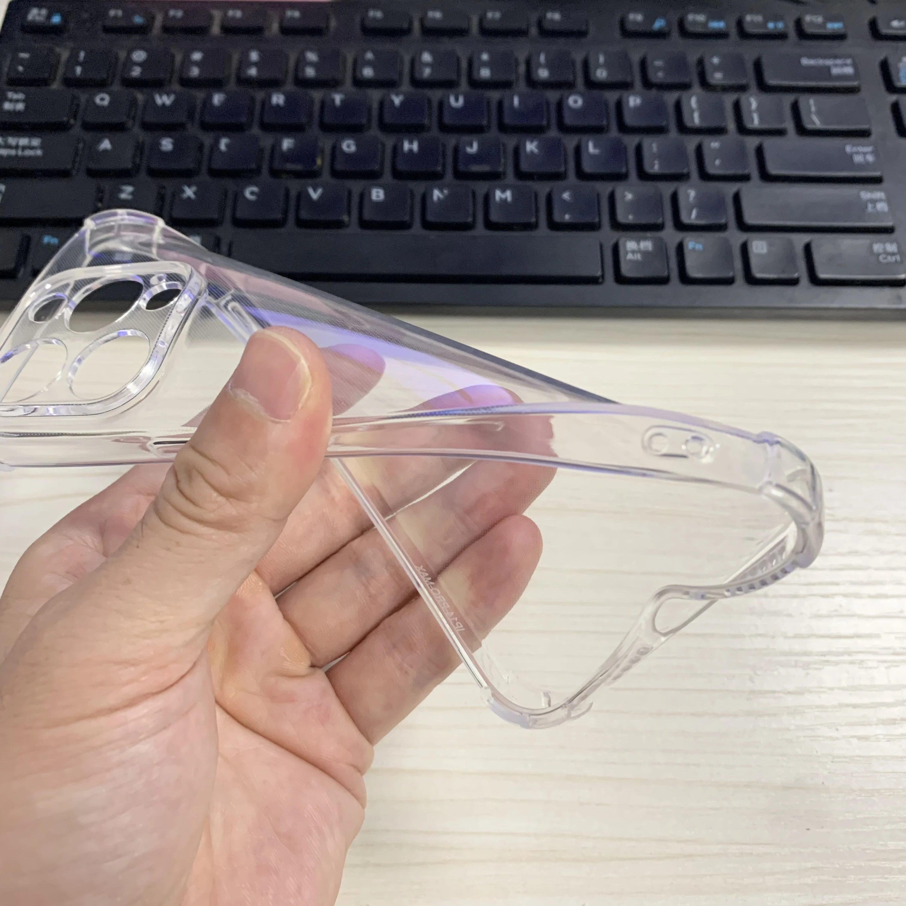 2022 High Quality 4 Corners Shockproof Protection Transparent Clear Soft TPU Phone Case For iPhone 14 Pro Max Cover