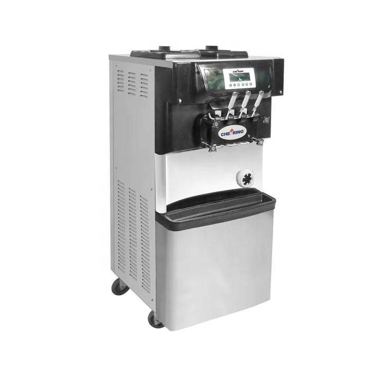 Лучшая цена, торговый автомат для мороженого, коммерческий аппарат для мороженого с воздушным насосом, конусный аппарат для мороженого