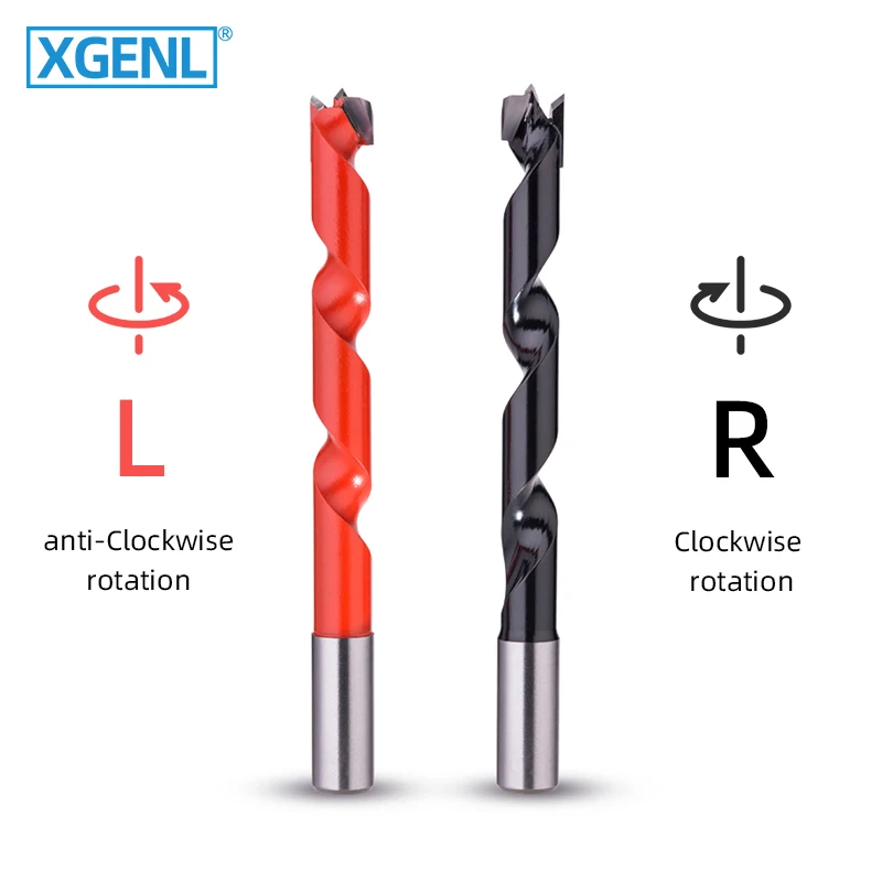 Deep Hole Drill for Wood Drilling CNC Router Machine Tool Milling Machine Carbide Tipped Digging Hole Punching Drill