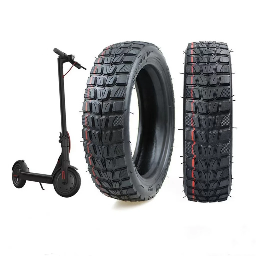 For M365 Series Electric Scooter Off-road Tires 8 Inch Rubber Pneumatic Outer Tire 50/75-6.1(81/2*2) Tire