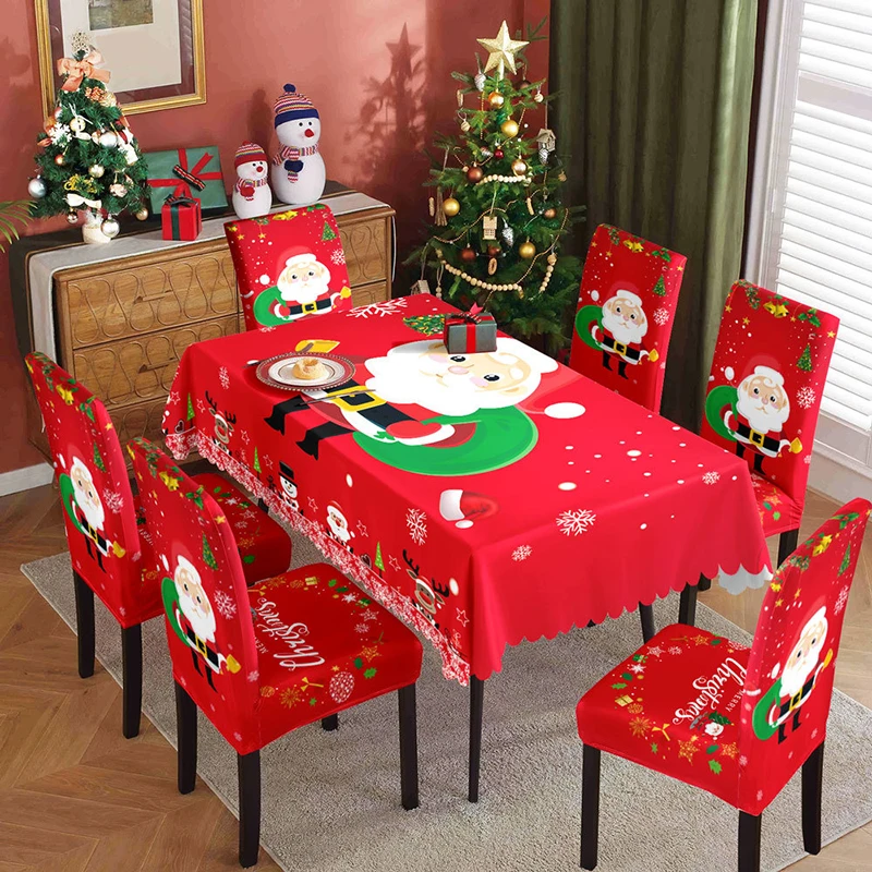 Custom Round Disposable Polyester Pe Pvc Plastic Wedding Birthday Party Wedding Dining Chair Covers Christmas Table Cloth Set
