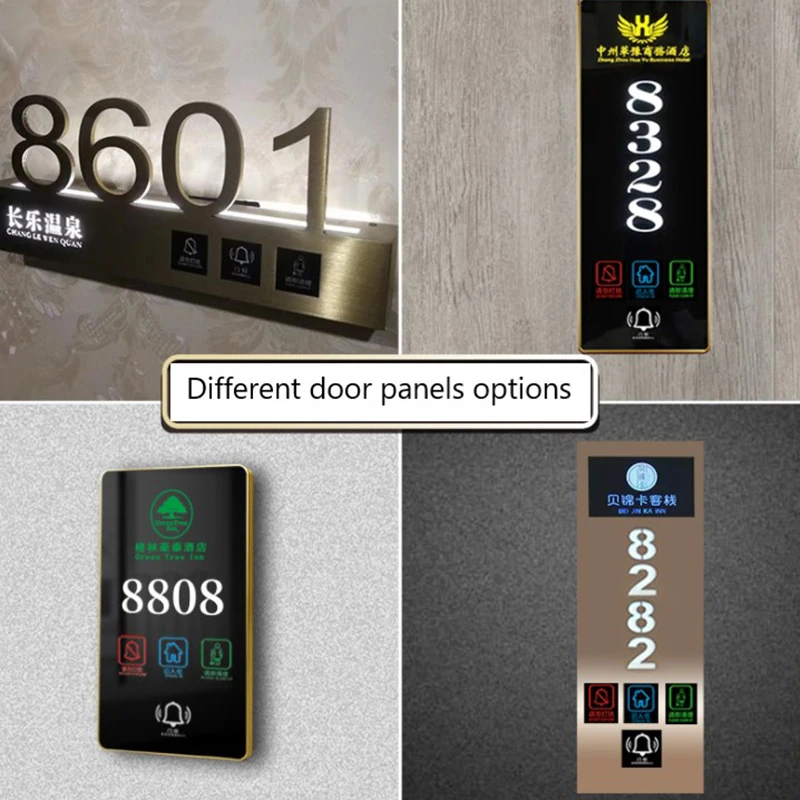 Digital Signage  Displays  Hotel Door Bell Panel For Hotel Guest Room Touch Style