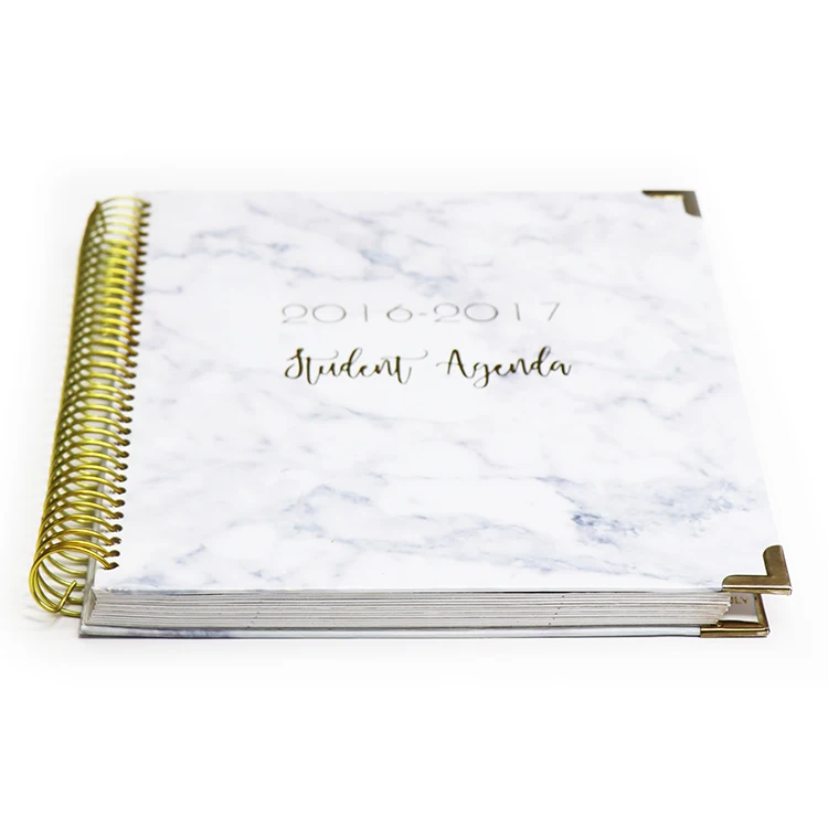 Free Sample Executive Spiral Coil Agenda Planner With Your Customized Logo Design