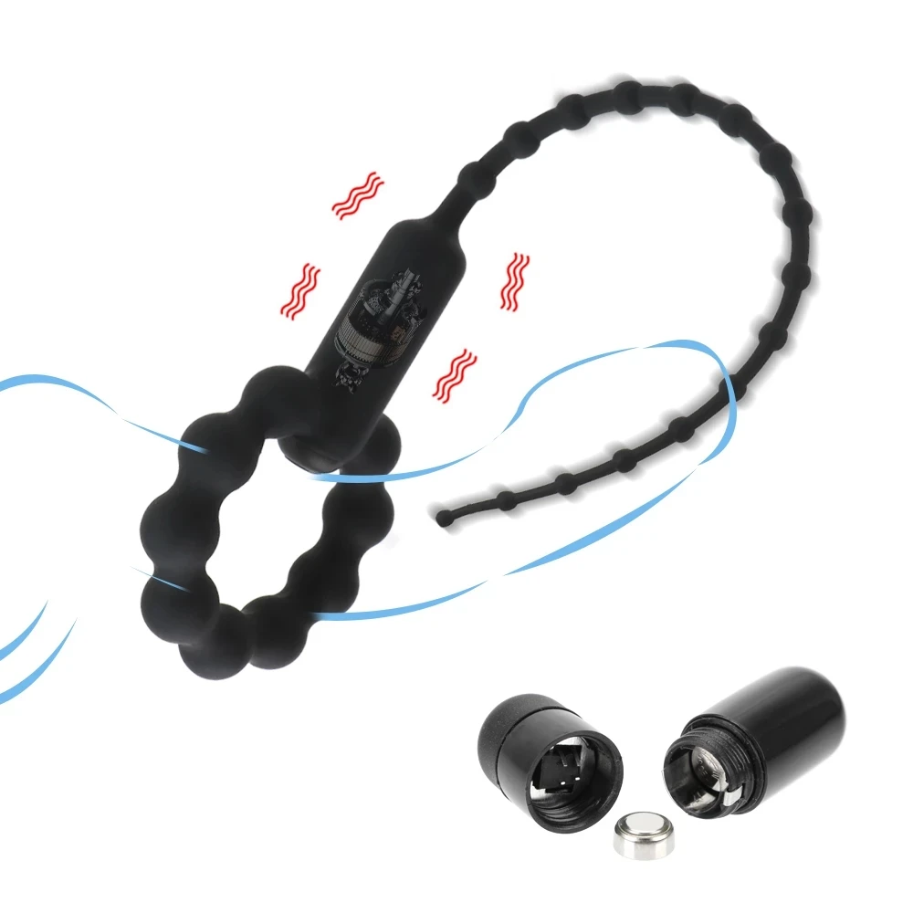 Силиконовый вибратор конский глаз, уретральный вибратор, звуковой катетер, вставка для мужского пениса, интимные игрушки для мужчин, мастурбатор