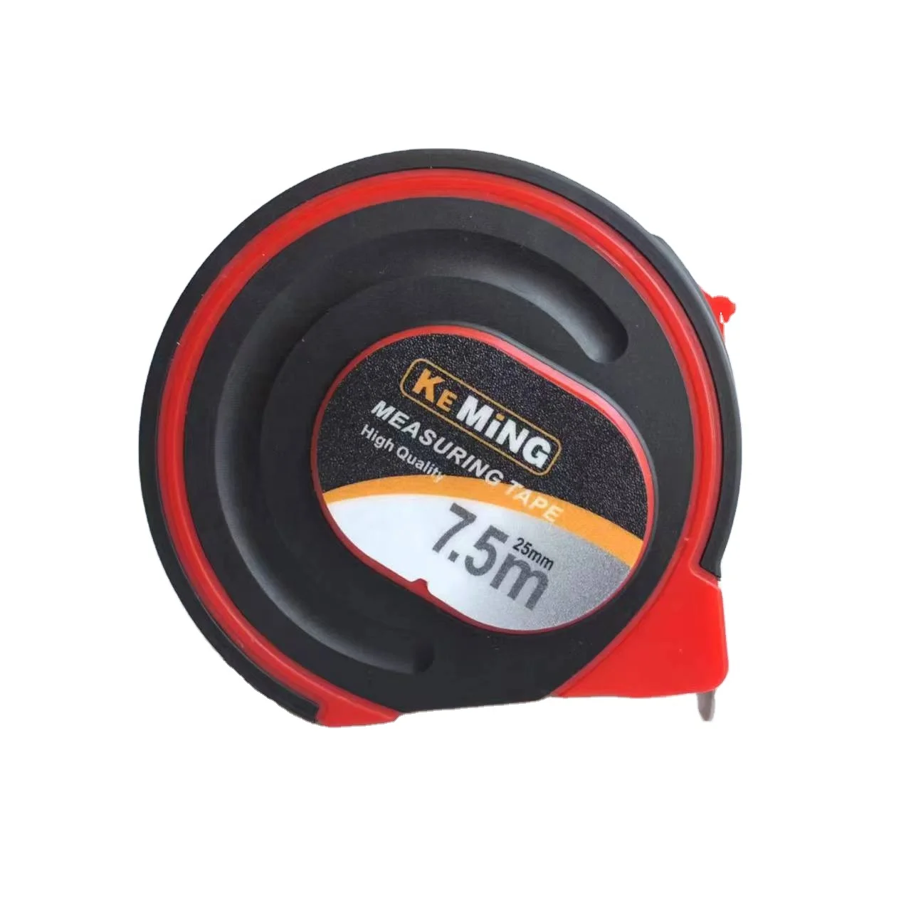 KEMING China Factory Supply  16ft 19ft 25ft With Fractional Metal TPR Rubber Coat Measuring Tape