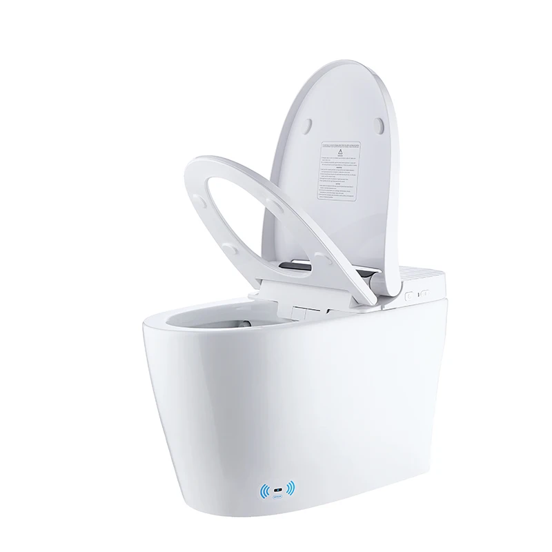 Bathroom Electric Toilet floor mounted Wireless Automatic Toilets Ceramic Smart Toilet For Project