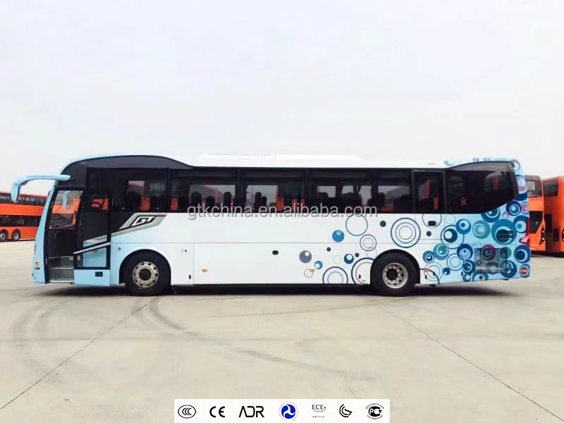 CHINA high quality 12m tour passenger coach city bus 50 seater bus luxury bus seat customized manual automatic