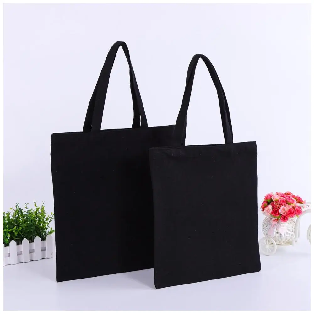 Canvas Bag Men and Women Bag Colorful Printing Portable Eco-Friendly Shopping Bag Large Capacity