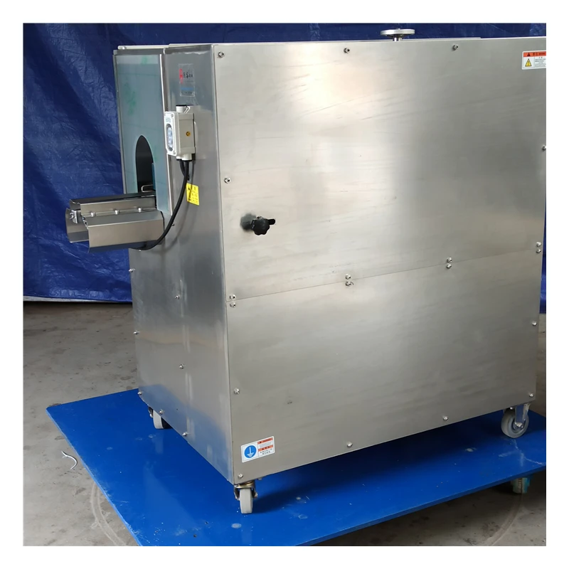 Frozen fish pork diced chicken breast cube cutting machine electric pork skin cut chop dice cuber machine