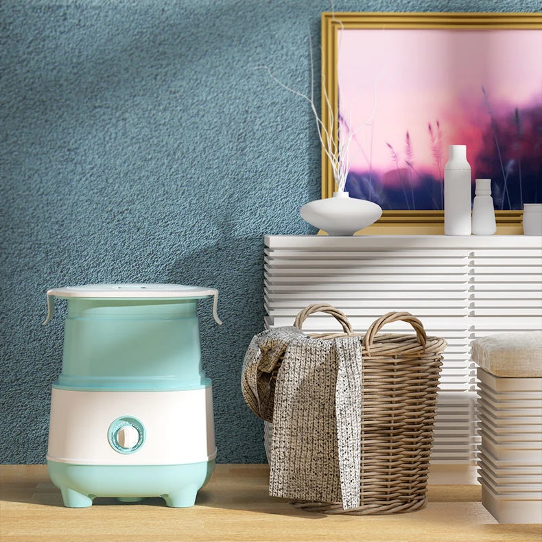 Portable Folding Mini Washing Machine Household Underwear Socks Mini Washing Machine Portable Mini Washing Machine