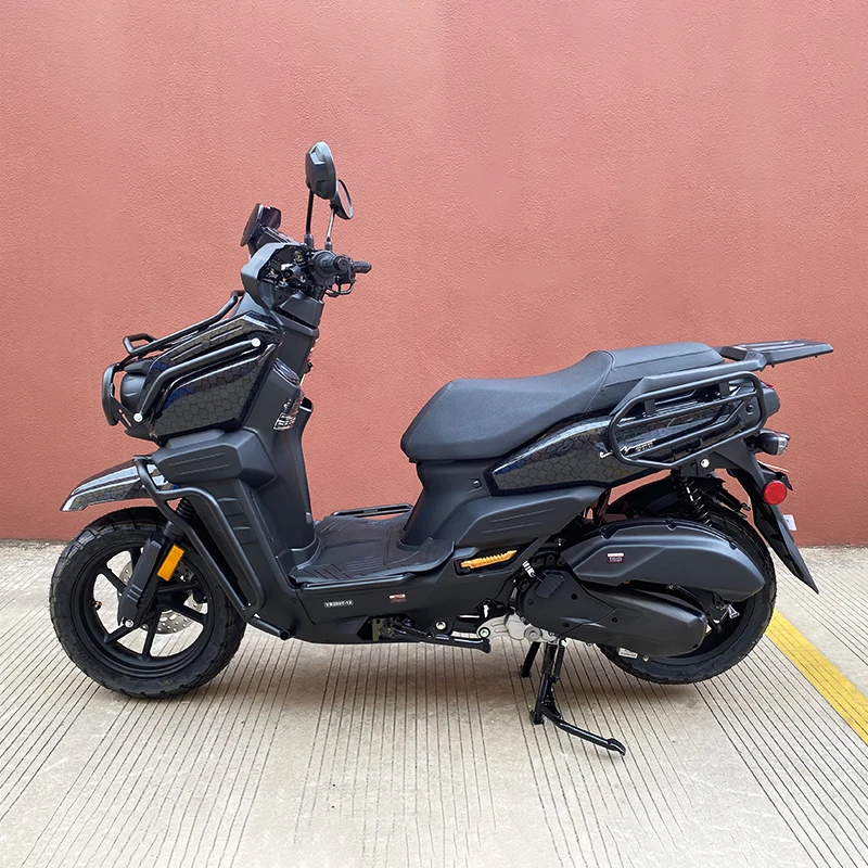 EPA & DOT Сертифицированный 200cc бензиновый скутер с воздушным охлаждением передний и задний дисковый тормоз мотоциклы для взрослых