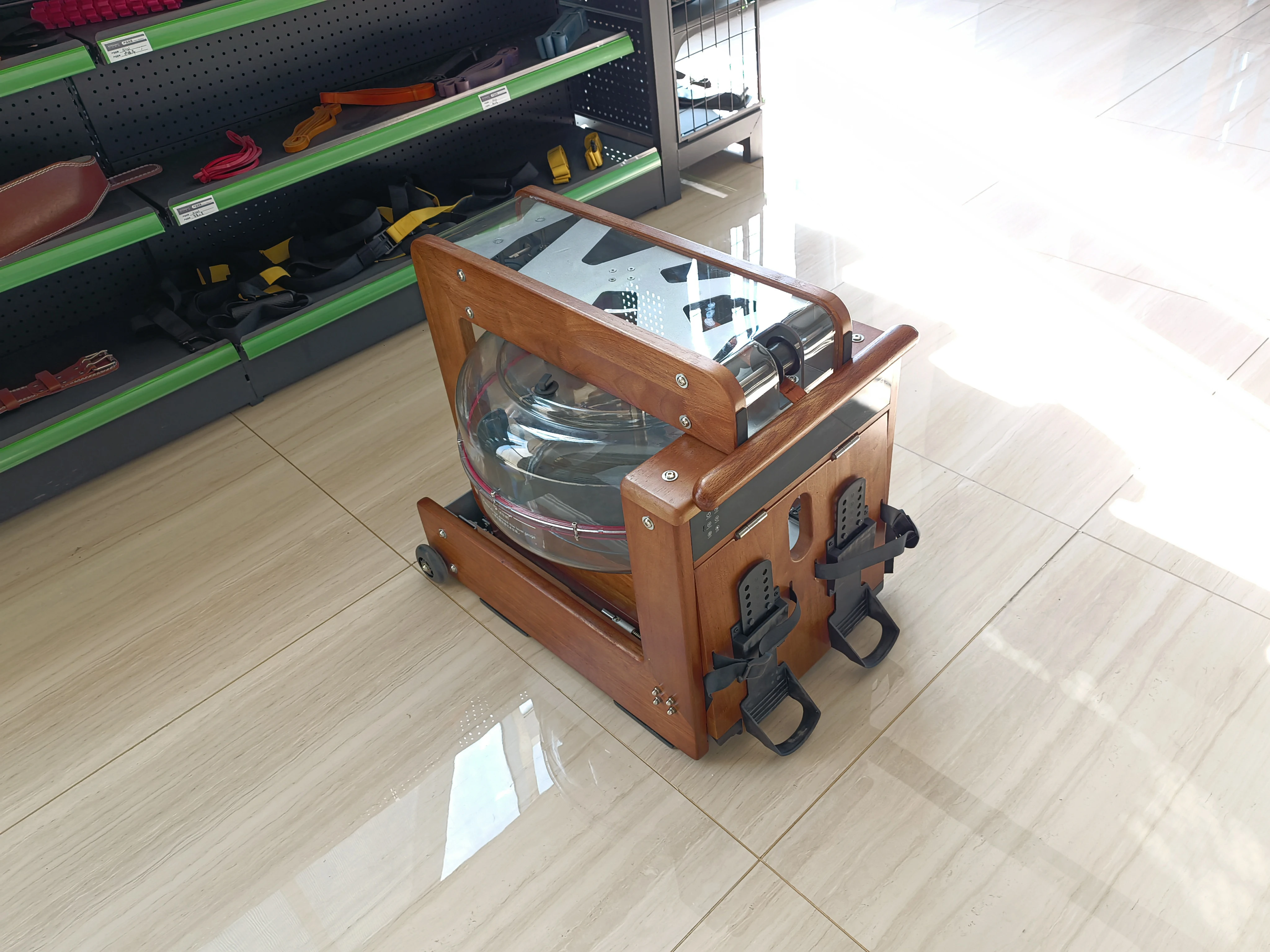 New design commercial fitness gym equipment water rowing machine