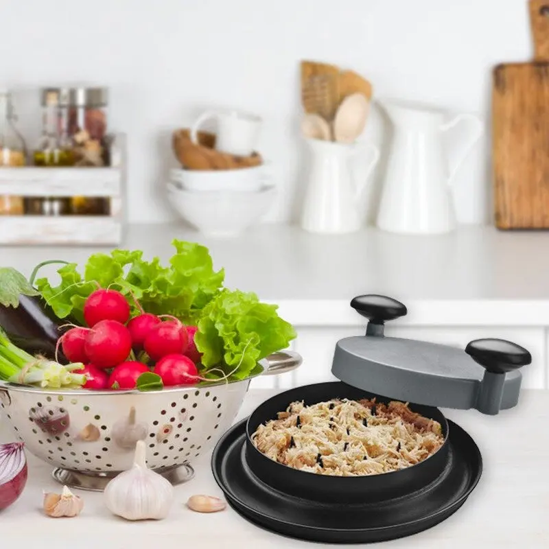 Измельчитель для курицы Круглый ручной измельчитель кухни удобный с ручкой новый дизайн