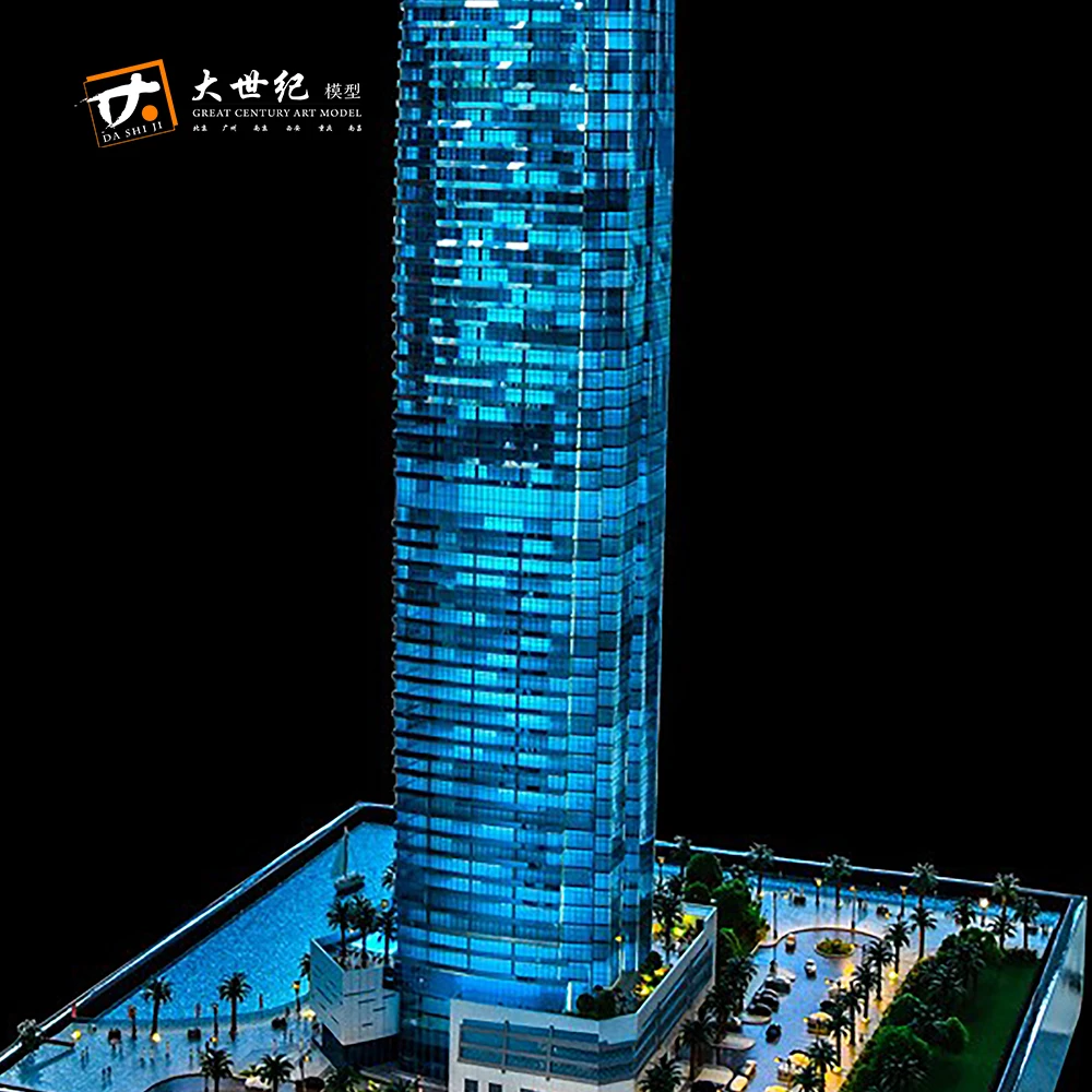 
Acrylic scale model building architectural model maker for usa house 