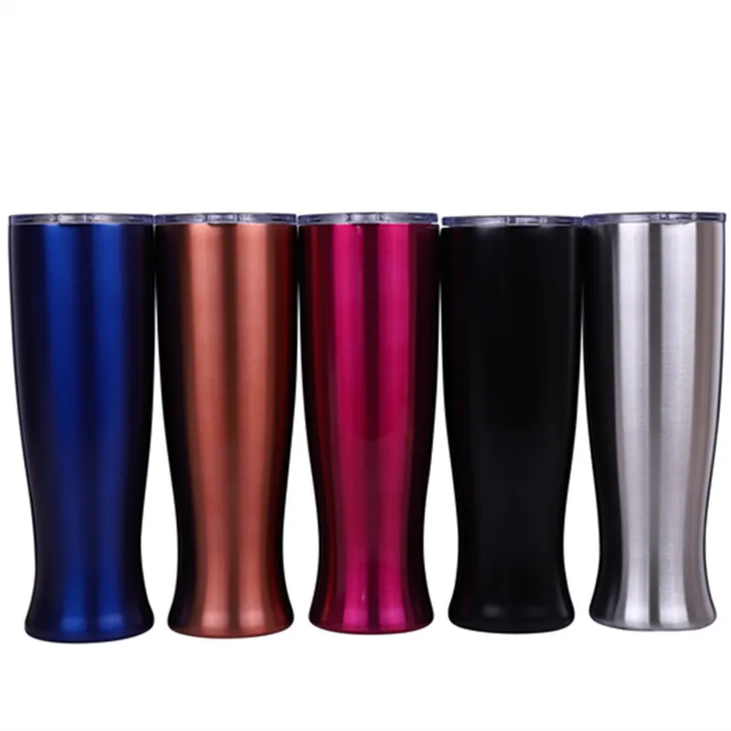 2021 New Products Wholesale Double Wall 20 oz Stainless Steel Tumbler Insulated Vacuum Vase Bottle Heat Cold Beer Cup with