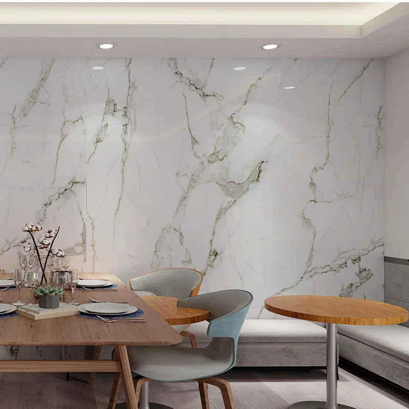 High Quality Modern 3D Non-Woven Wallpaper for Living Room TV Background Wall or Exterior Wall Panel