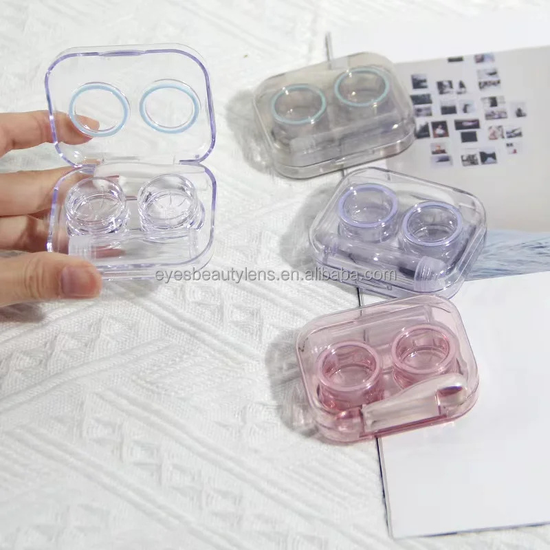 Wholesale Hot Sale Contact Lens Case Travel Kit And Convenient Contact Lenses Box contact lens case