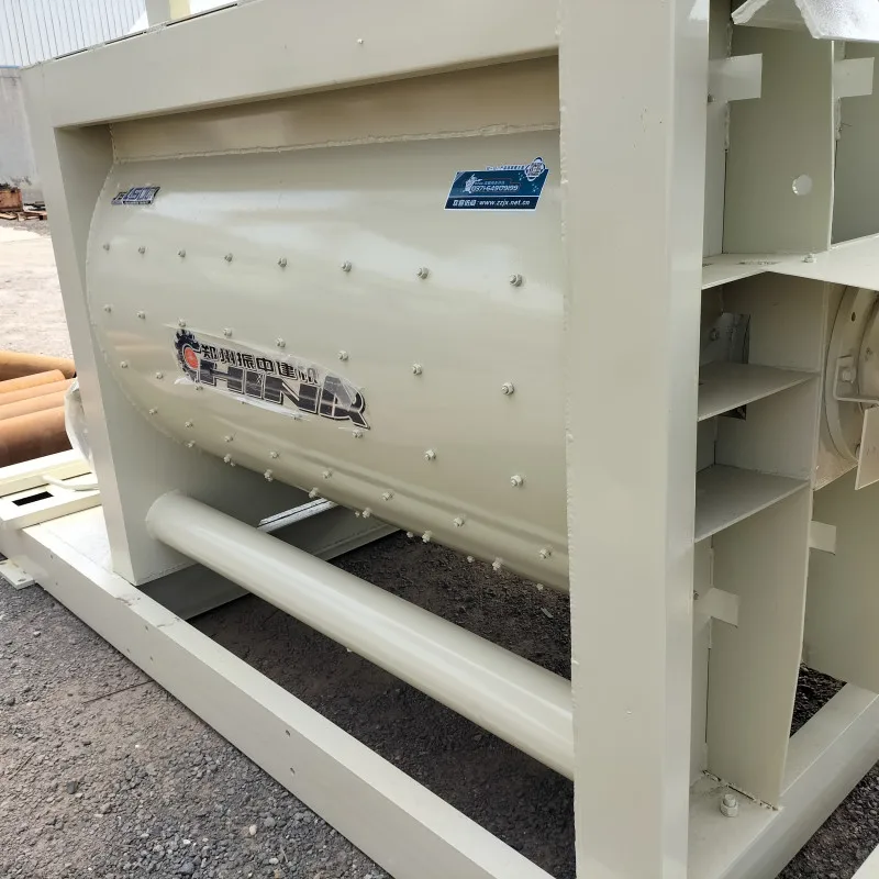 JS1500 Electric Horizontal Twin-Shaft compulsory Concrete Mixer Factory Price For Sale