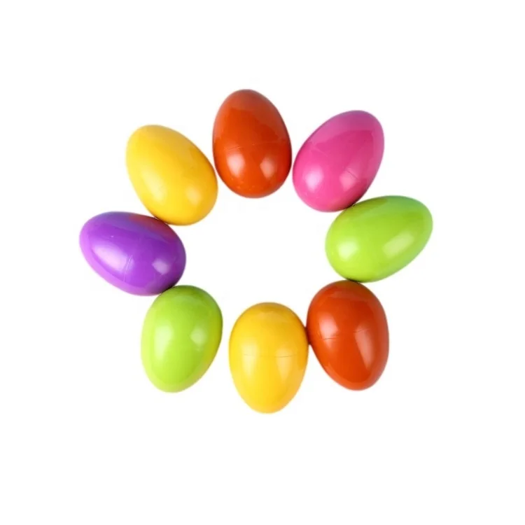 Children Musical Instruments Cartoon Colorful Sand Hammer Egg Shaker Toy Wooden Egg Shakers