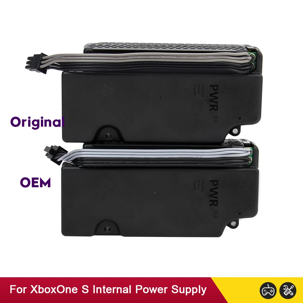 Original Internal Power Board 110V-220V AC Adapter For XBOX ONE S / One Slim Power Supply N15-120P1A 100V-240V