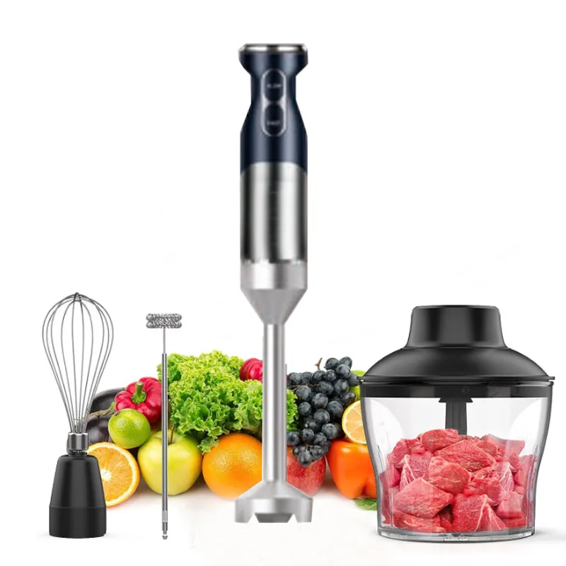 Hot Sale Electric Hand blender 600w 800w 1000w 4 in 1 Kitchen Multifunctional Handheld Blender