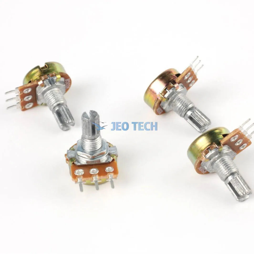 WH148 Single Unit Potentiometer handle length 15mm 25mm B50K B503 50K