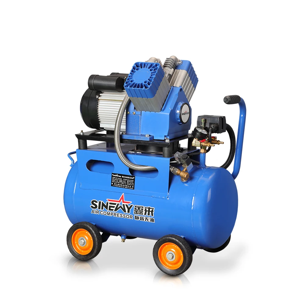 Ультратихий китайский Портативный Аэрограф с расширенным дизайном, 220 В, 8 бар, медицинский безмасляный мини-воздушный компрессор