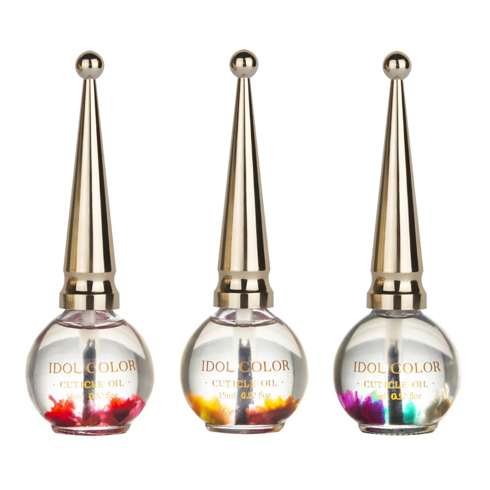 2024 Newest Luxury Organic Natural Cuticle Oil Natural Flower Puting Customized Nail Oil Cuticle For Finger And Toe Care