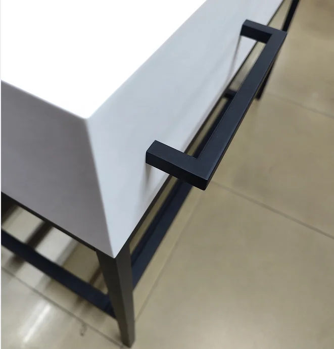 metal legs high end Italian faucet adjustable height any type of bathroom sink Granite and Marble Bathroom Vanity Top Design