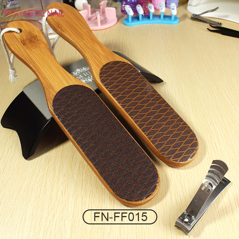 2022 private label professional friendly sandpaper easy to clean hot sale wooden foot file