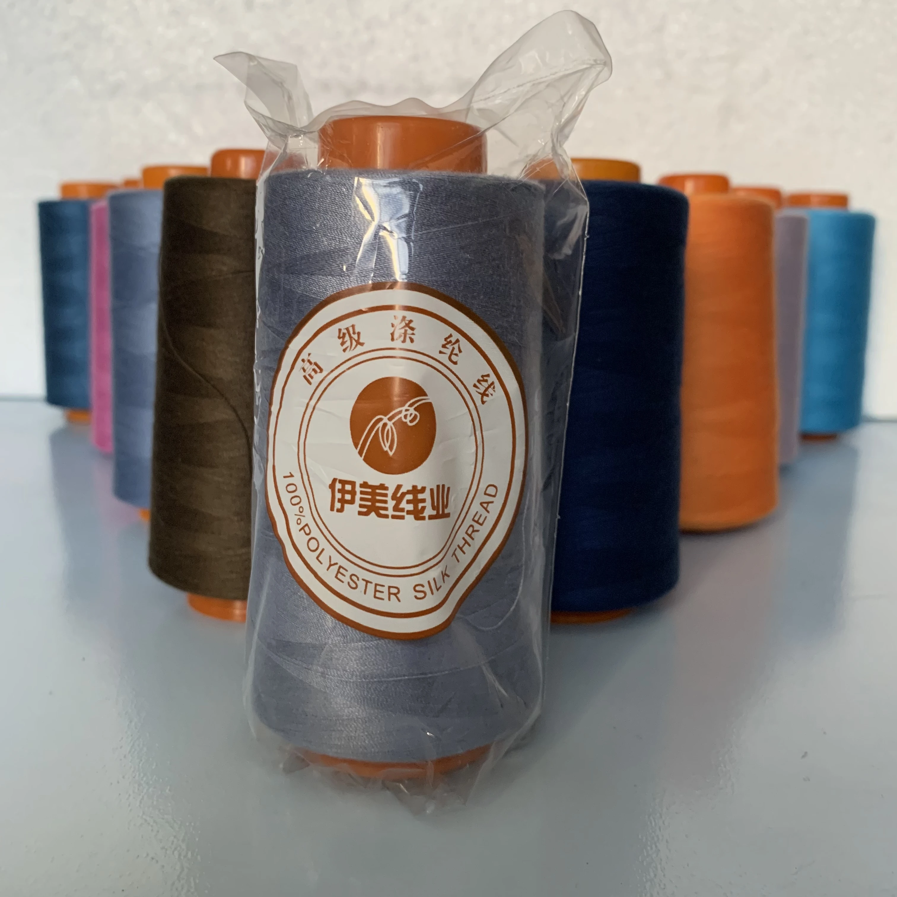 100% нитки и пряжа из 40/2 полиэстера для шитья hilo poliester De coser Costura оптом