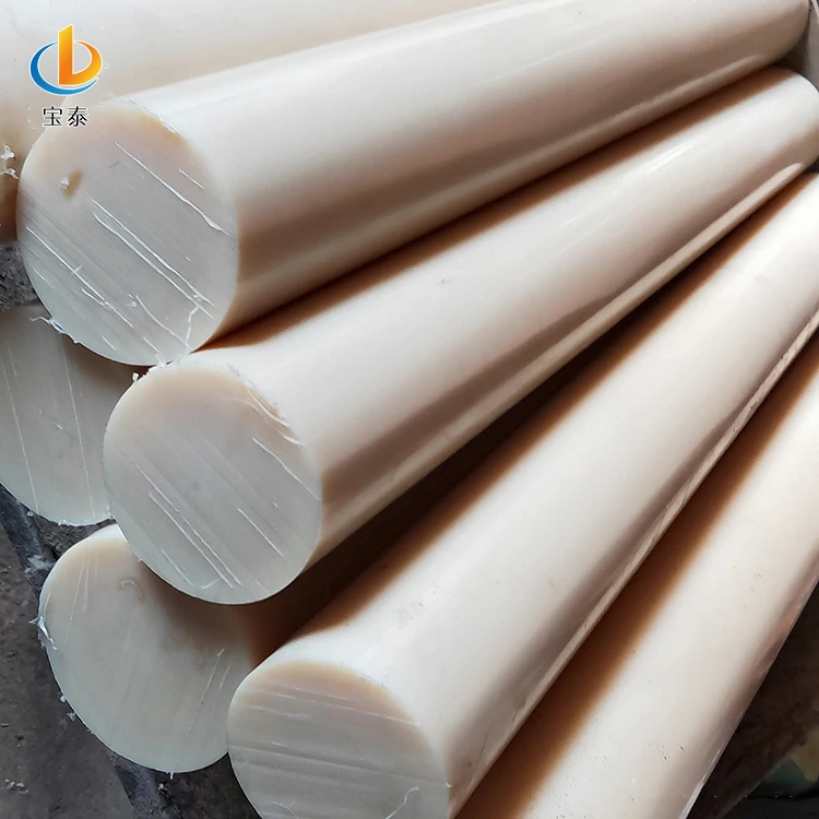 China nylon rod manufacturer wholesale hard solid plastic round rod mc cast nylon rod