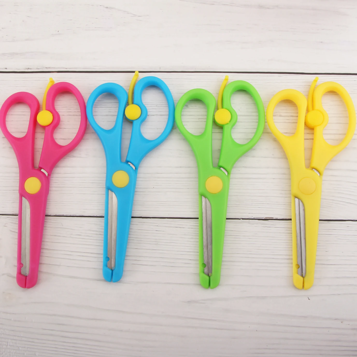 Child School Student Sewing Cheap Stainless Steel Embroidery Cutting Sewing Children Safety Student Scissors Safety