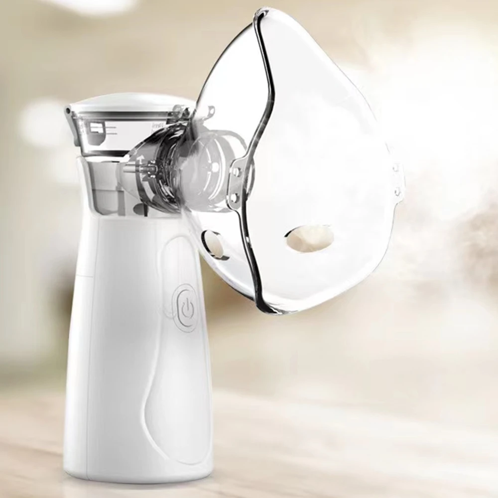 Handheld inhaler silent usb medical compmist mesh nebulizer device oem mini ce ultrasonic mask portable compressor nebulizer