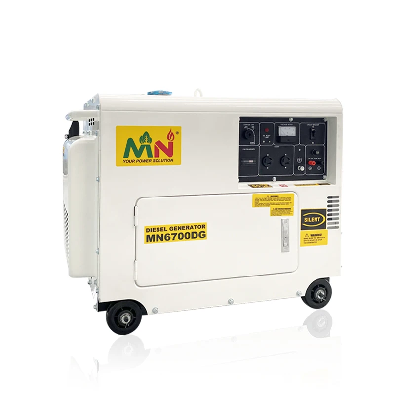 Kenya Uganda market 5KW 5KVA 240v 50hz diesel generator  for home use