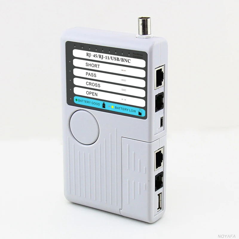 Оптовая продажа NF-3368 дешевые Cat 6 коаксиальный кабель тестер непрерывности с дистанционным модулем