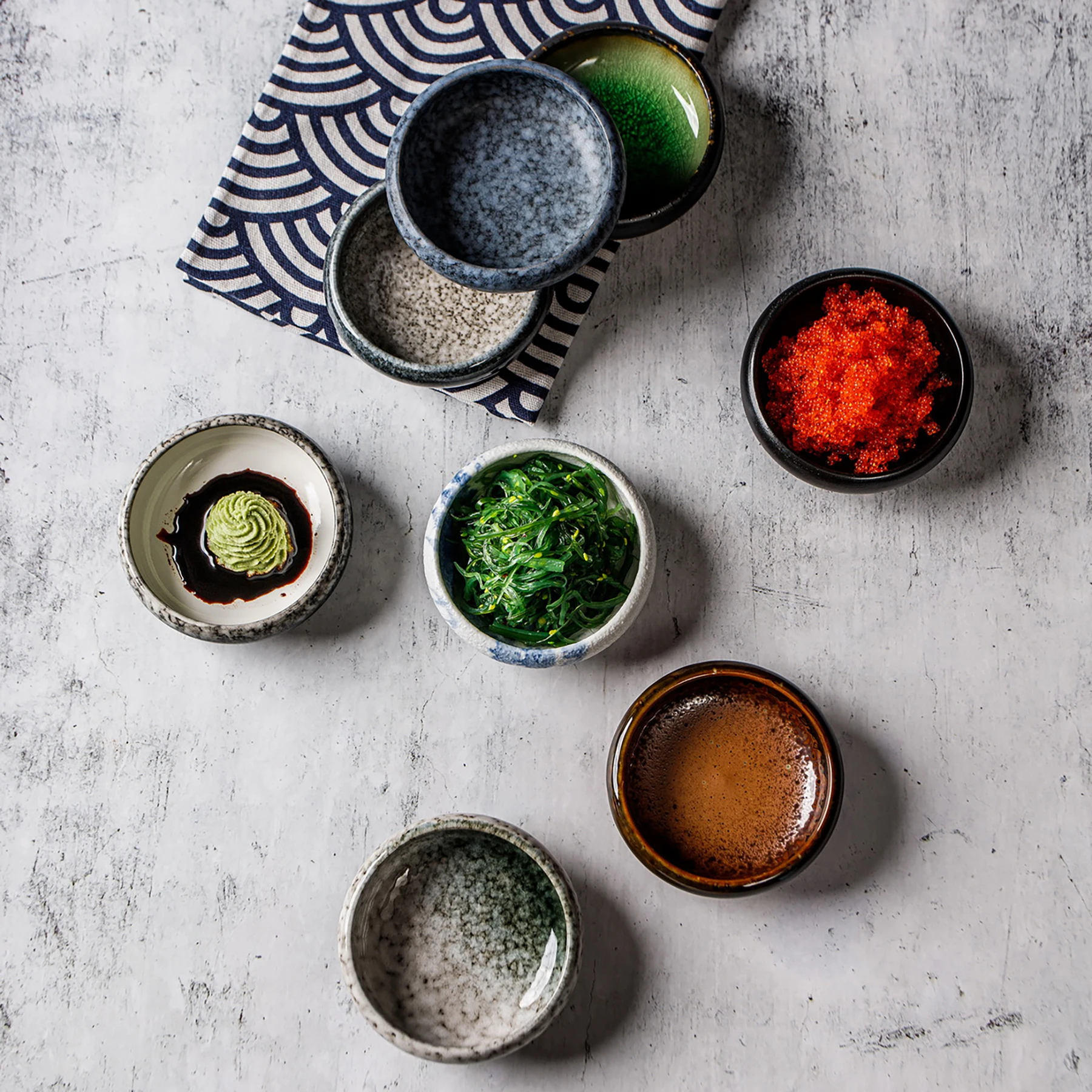 Uaral рестораны керамическая японская посуда десертный аппетит набор сервировочных тарелок